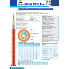 Exterior Fiber Optic Cables A-DF(ZN)2Y