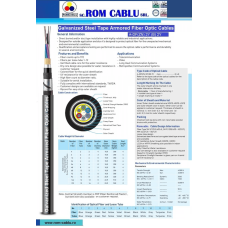 Exterior Fiber Optic Cables  A-DF(ZN)2Y (B)2Y