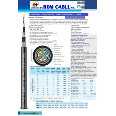 Exterior Fiber Optic Cables A-DF(ZN)2Y SWA2Y