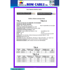 EXTERIOR TELECOM CABLES  TBLA, TBLE-A